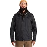 Marmot Men’s PreCip Jacket | Lightweight, Waterproof, Black, X-Large
