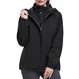 CAMEL CROWN Women's Ski Jacket 3 in 1 Snow Winter Coats Waterproof Windproof Fleece Hooded Jackets...
