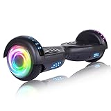 SISIGAD Hoverboard for Kids Ages 6-12, with Built-in Bluetooth Speaker and 6.5' Colorful Lights...