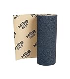 Mob Skateboard Grip Tape Sheet Black 33' Long X 9' Wide - No bubble application