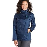 MARMOT Women's Precip Eco Jacket | Classic, Breathable, Water-Resistant | Arctic Navy, Medium