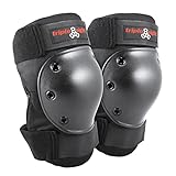 Triple Eight Kneesaver Knee Pads (1-Pair), Black, One Size