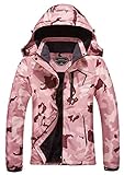MOERDENG Women's Waterproof Ski Jacket Warm Winter Snow Coat Mountain Windbreaker Hooded Raincoat...
