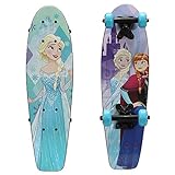 PlayWheels Frozen 21' Wood Cruiser Skateboard, Sister Love