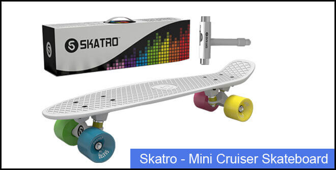Skatro - Mini Cruiser Skateboard