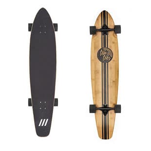 Ten Toes Board Emporium Zed Bamboo Skateboard Cruiser