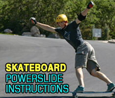 Skateboard Powerslide Instructions
