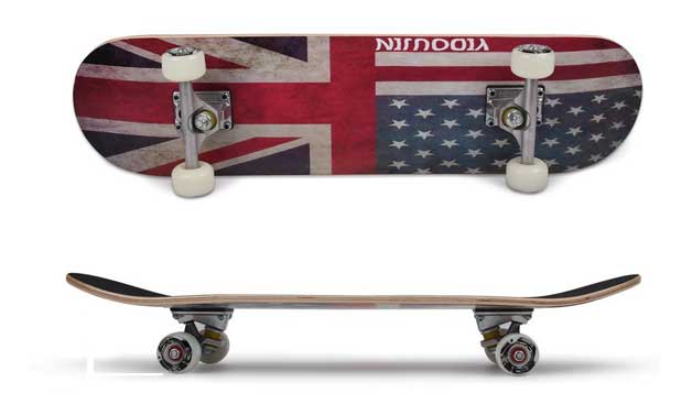 complete standard 31x8 inch skateboard