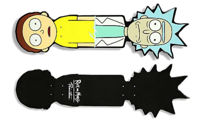 Rick and Morty CNC 9.75-inch Cruiser Deck