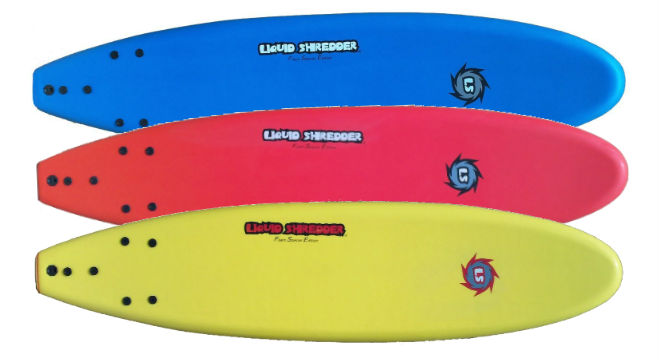 Liquid Shredder FSE Soft Surfboard
