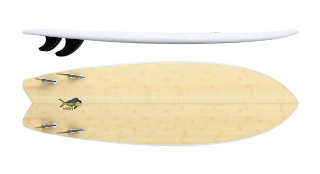 SBBC 58 Mahi Hybrid Surfboard