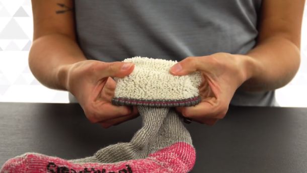 Warm Keeping Function of a Liner Sock