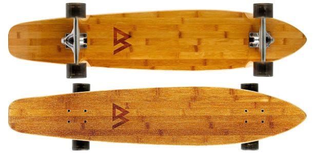 Magneto 44 inches Kicktail Cruiser Longboard Skateboard