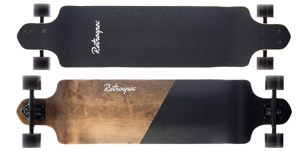 Retrospec Tidal 41 inches Drop-Down Longboard Skateboard