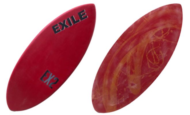 Red Extra Small Pro EX2 Skimboard