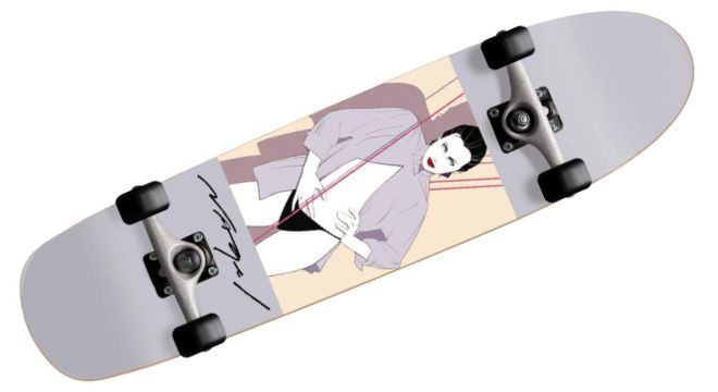 Darkstar Skateboards Box Nagel Cruiser Peach