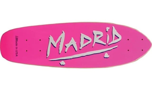 Madrid-Midget-Party-Pink-23-25-Cruiser-Skateboard-Deck-min 1